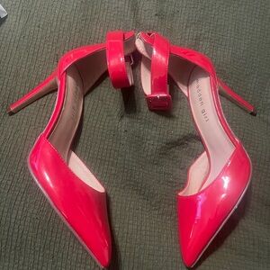 Madden Girl Vibrant Red Patent Heels